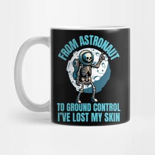 Astronaut Skeleton Mug